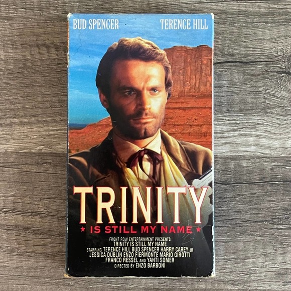 TRINITY IS TILL MY NAME - TERENCE HILL BUD SPENCER [ VHS ] FRONT ROW ENT. - Picture 1 of 6